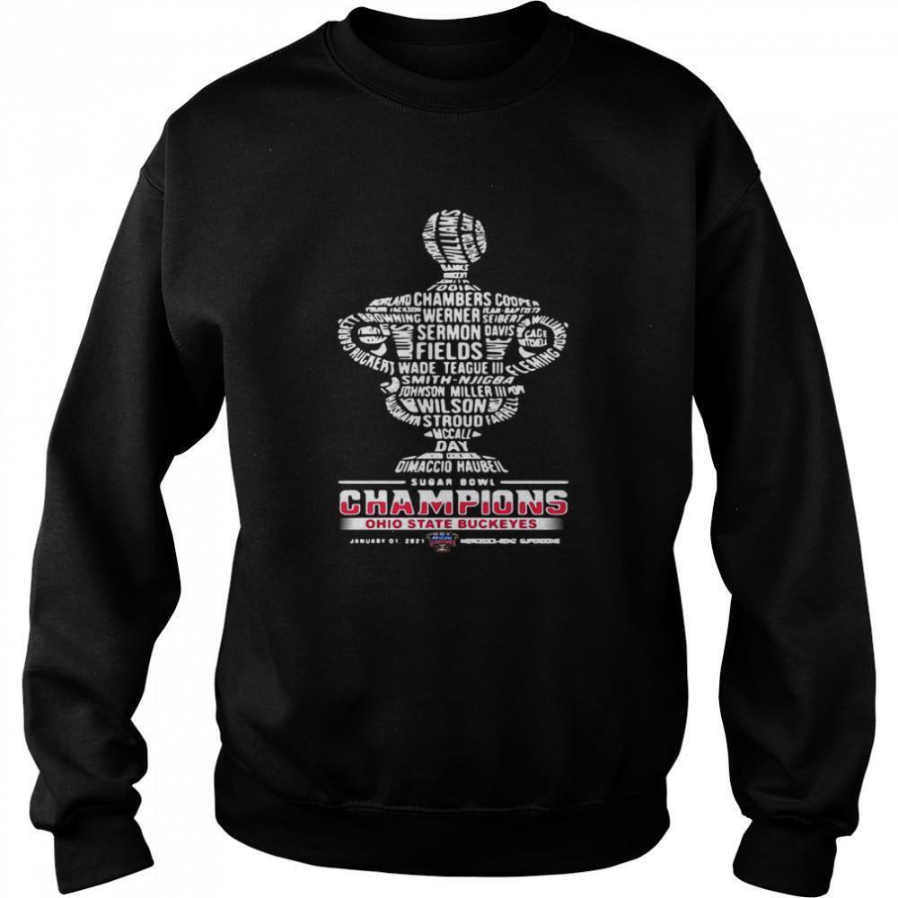 Dimaco Haubeil Sugar Bowl Champions Ohio State Buckeyes Sweatshirt